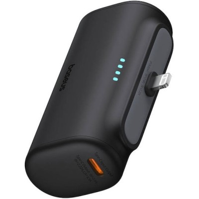 Baseus Compact Powerbank 5000mAh 20W Lightning Edition Black